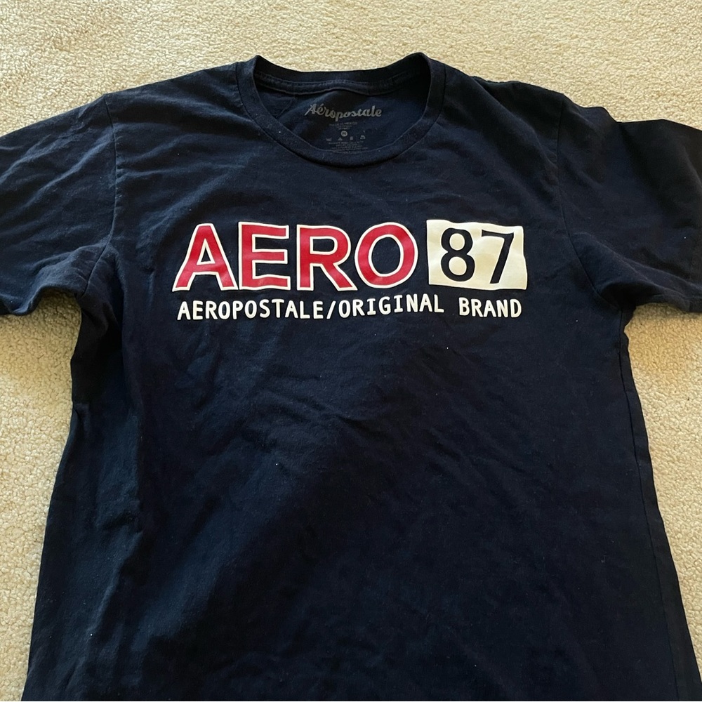 Aeropostale Navy Shirt - S